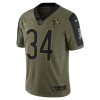 Chicago Bears Tröjor Walter Payton 34 Nike 2021 Salute to Service - Herr Chicago Bears Tröjor Walter Payton 34 Nike 2021 Salute to Service - Herr